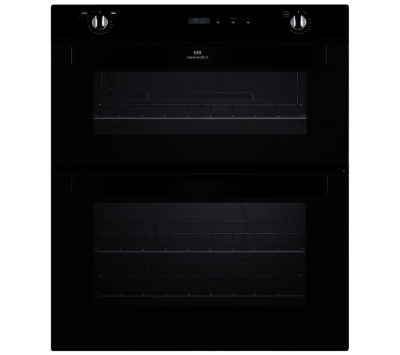 NEW WORLD  NW701DOP Electric Built-under Double Oven - Black